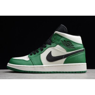 Nike Air Jordan 1 Mid Se Pine Koyu Yeşil / Siyah Basketbol Ayakkabısı Türkiye - 5DOSZBXT